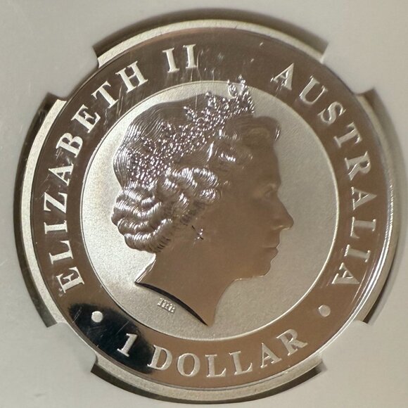 2016-P Australia Silver $1 Wedge-Tailed Eagle Coin GemBU NGC - Picture 3 of 6